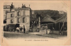 Laon Escalier de la gare