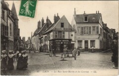 Laon Les rues Saint-martin
