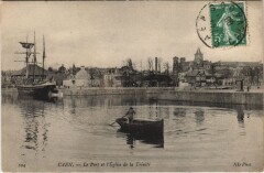Caen Le Port et l'Eglise de la Trinite