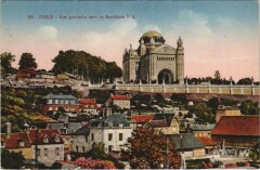 Lisieux Vue Partielle vers la Basilique à Lisieux