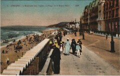 Cabourg Le Boulevard des Anglais à Cabourg