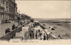 Cabourg La Digue et la Plage à Cabourg