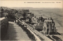 Trouville Vue Generale des Villas