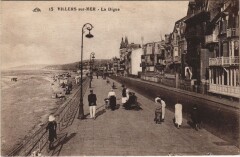 Villers-sur-Mer La Digue à Villers-sur-Mer