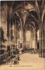 Caen Interieur de l'Eglise Saint-Etienne -
													14 Calvados
												