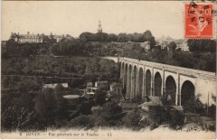 Dinan Vue Generale sur le Viaduc