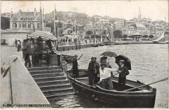 Trouville Le Bac a maree haute -
													14 Calvados
												