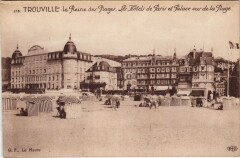 Trouville Les Hotels de Paris et Palace