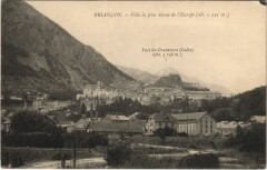 Briancon Ville la plus elevee de l'Europe France
