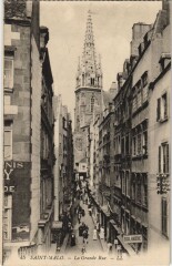 Saint Malo La Grande Rue à Saint-Malo