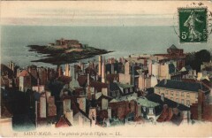 Saint Malo vue generale à Saint-Malo