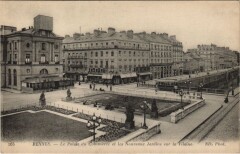 Rennes Palais du Commerce et nouveaux Jardins à Rennes