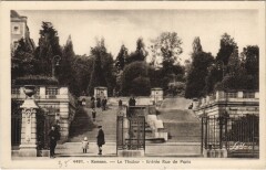 Rennes Le Thabor ,Entree Rue de Paris à Rennes