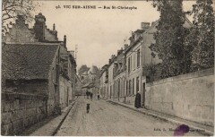 Vic-Sur-Aisne Rue Saint-christophe à Vic-sur-Aisne