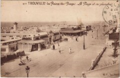 Trouville-sur-Mer La Plage et ses Planches à Trouville-sur-Mer