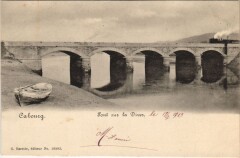 Cabourg Pont sur la Dives à Cabourg