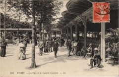 Vichy Le Parc et la Galerie couverte France à Vichy