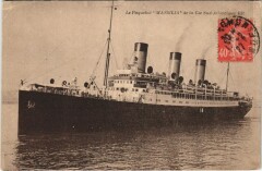 Le Paquebot Massilia - Cie Sud-Atlantique Ships
