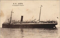 S.S. Anfa - Compagnie Paquet Ships