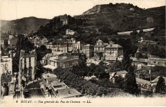 Royat Vue Generale du Puy de Chateaux à Royat