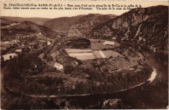 Chateauneuf-les-Bains Lanscape Panorama