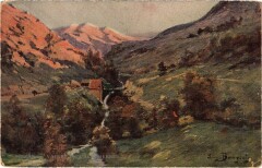 Murat-le-Quaire Vallee de l'Albepierre à Murat-le-Quaire