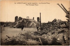 Lens apres la Guerre - La Grande Place