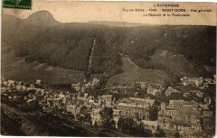 L'Auvergne - Puy de-Dome - Mont-Dore - Vue générale - Le Capucin et à Mont-Dore