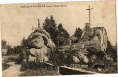 Hermitage de Noiretable - Vue des Roches à Roche