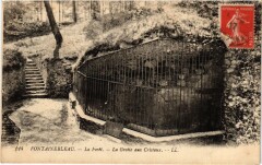 Fontainebleau - La Foret - La Grotte aux Cristaux à Fontainebleau