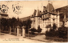 Le Mont-Dore - Le Grand Hotel cote du Jardin à Mont-Dore