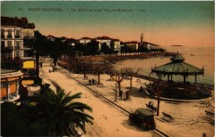 Saint-Raphael - Le Boulevard Felix-Martin à Saint-Raphaël