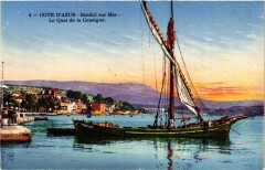Bandol-sur-Mer - Le Quai de la Consigne à Bandol