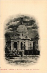 Paris Expo 1900 - Palais des Etats-Unis