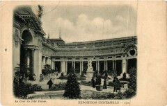Paris Expo 1900 - La Cour du Petit Palais