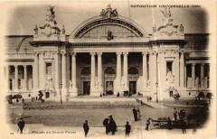 Paris Expo 1900 - Facade du Grand Palais