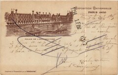 Paris Expo 1900 - Palais de l'Horticulture
