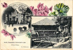 Paris Expo 1900 - Le Dahomey Indo-Chine0