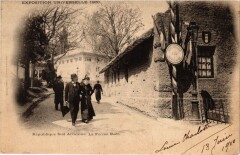 Paris Expo 1900 - République Sud Africaine. La Ferme Boer