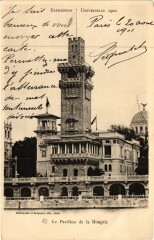 Paris Expo 1900 - Pavillon de la Hongrie