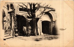 Paris Expo 1900 - Rue d'Alger