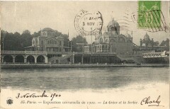 Paris Expo 1900 - La Grece et la Serbie