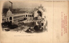 Paris Expo 1900 - Grand Restaurant Gruber