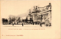 Paris Expo 1900 - Perspective de l'Avenue Nicolas Ii