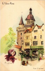 Paris Expo 1900 - Le Vieux Paris Foire Saint-Laurent à Paris 10e