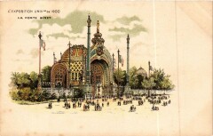 Paris Expo 1900 - La porte Binet