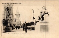 Paris Expo 1900 - Les Puissance Etrangeres sur la berge