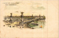 Paris Expo 1900 - Pont Alexandre Iii