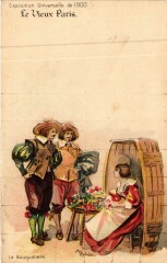 Paris Expo 1900 - Le Vieux Paris La Bouqueterie
