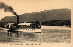 Lac du Bourget - Bateau sur le Lac